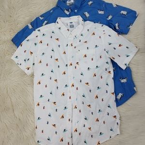 OLD NAVY 2 FOR 1 BOYS BUTTON SHIRT